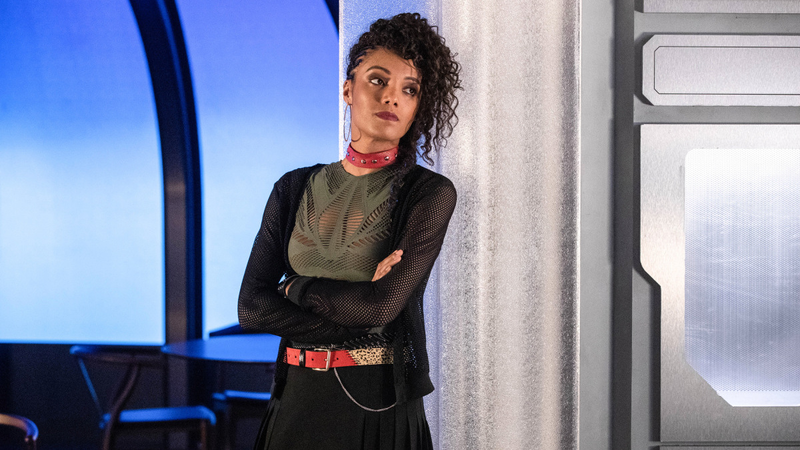 Maisie Richardson-Sellers as Charlie, the Waverider’s newest recruit.